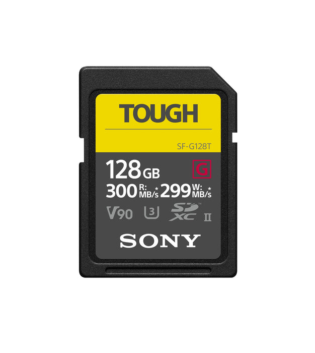 Sony 128GB SF-G TOUGH Series UHS-II SDXC V90 Memory Card