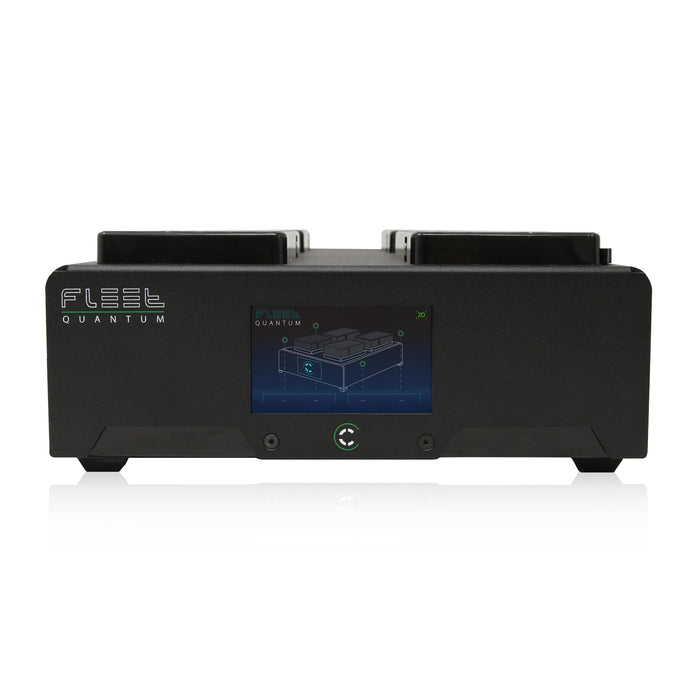 Core SWX Fleet Quantum 4-Position Charger with Touchscreen Color LCD (Gold Mount)