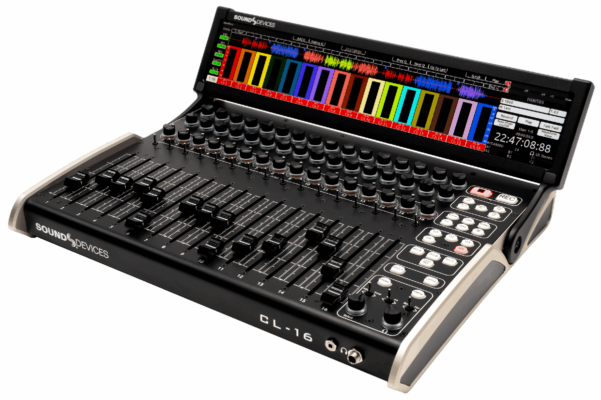 Sound Devices CL-16 Linear Fader Control Surface — Lorne Lapham Sales ...