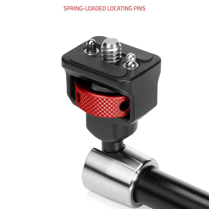 SHAPE 7" Magic Arm w/ Locking Center Rosette & 1/4-20" Anti-Twist Captive Screws