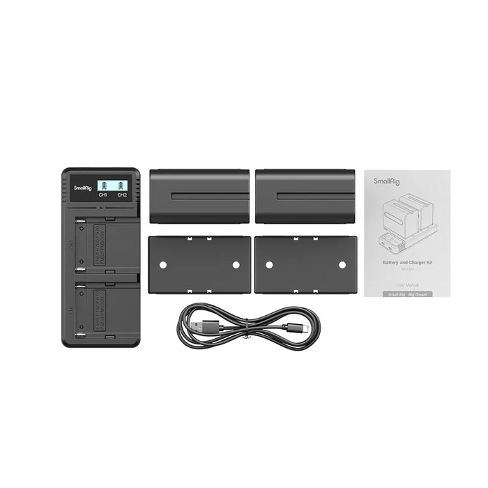 SmallRig Battery and Charger Kit for Sony NP-F970