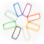 Tentacle Sync - SYNC E Silicone Bands and Clamps (Rainbow Set)