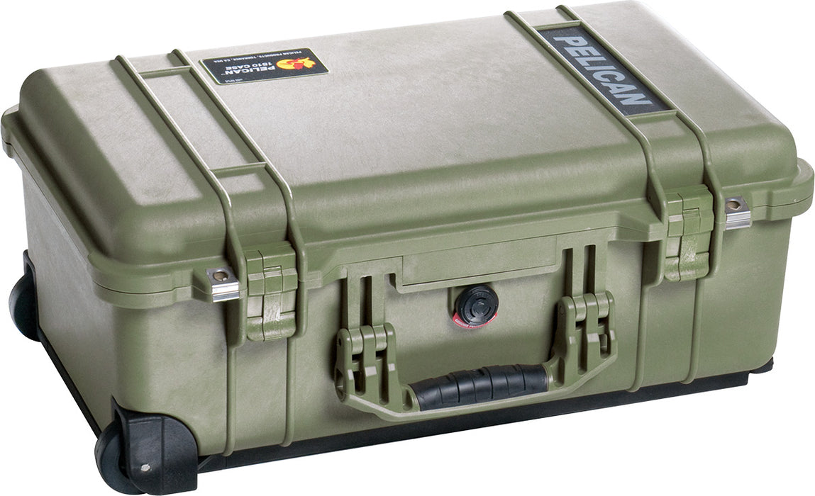 Pelican 1510 Case with Padded Dividers (Green)