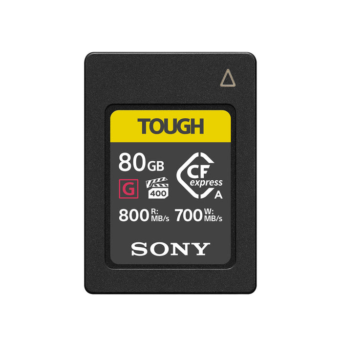 Sony 80GB CFexpress Type A Card, 800MB/s read & 700MB/s Write Speeds