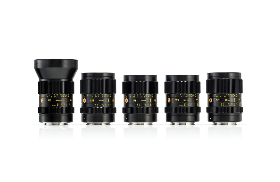 Cooke SP3 Full Frame 5 Lens Set (25, 32, 50, 75, 100)