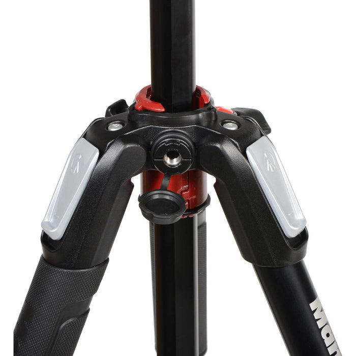 Manfrotto Aluminum 3-Section Tripod Kit with 3-Way Head