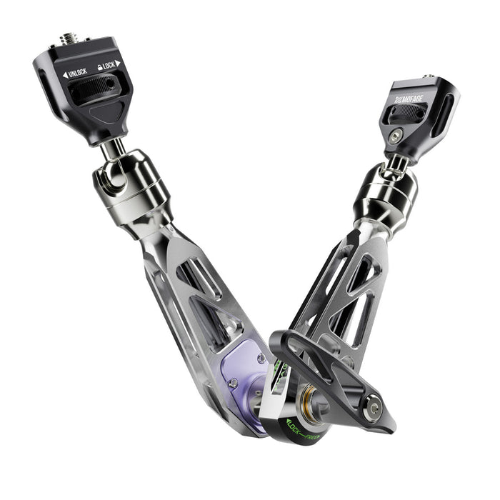 MOFAGE Talos Damping Magic Arm (1/4-20" Threads w/ Locating Pins)(Silver)