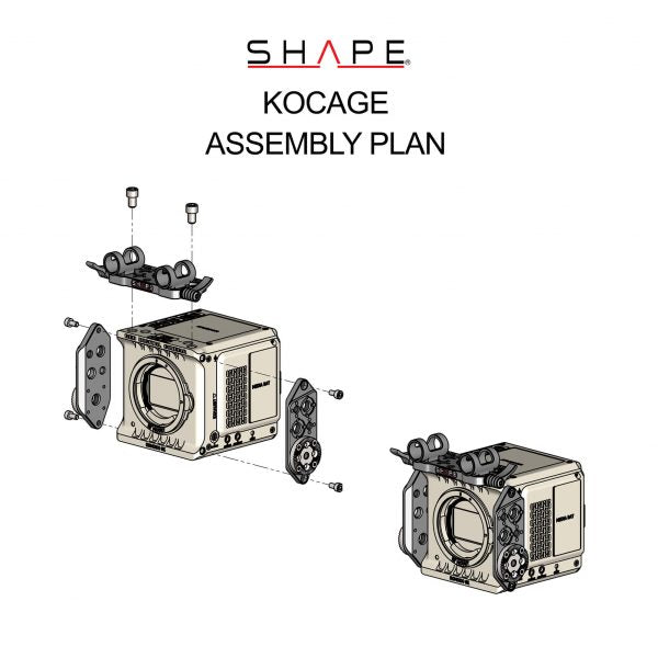 Shape Camera Cage for RED KOMODO