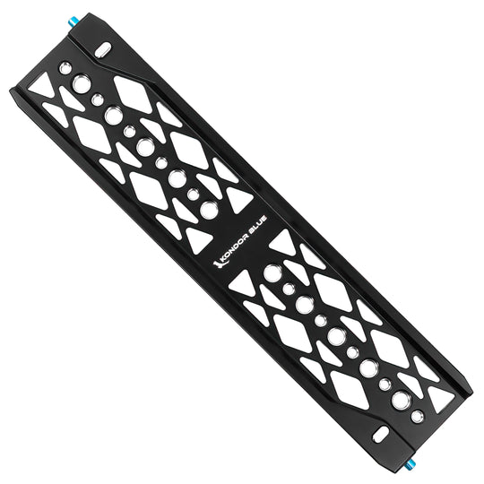 Kondor Blue 12" ARRI Lightweight Dovetail Plate (Black)