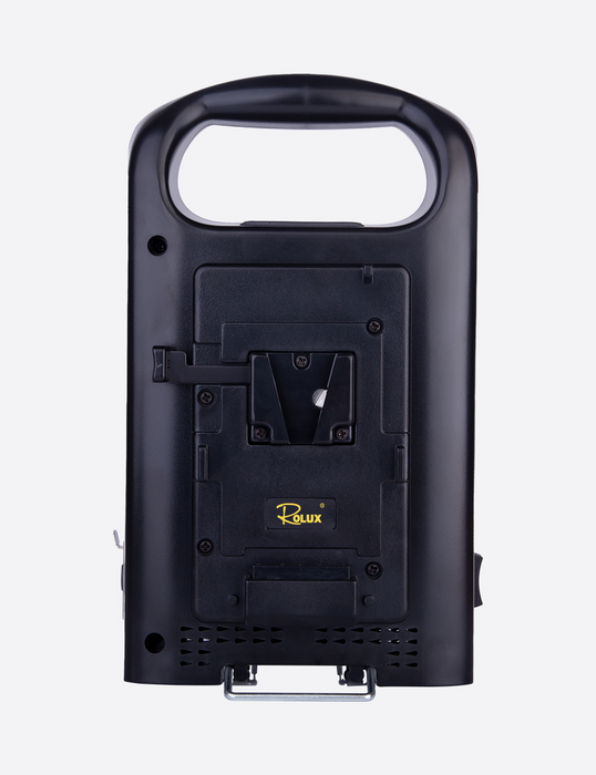 Rolux Dual Channel V-Mount Li-ion Intelligent Battery Charger