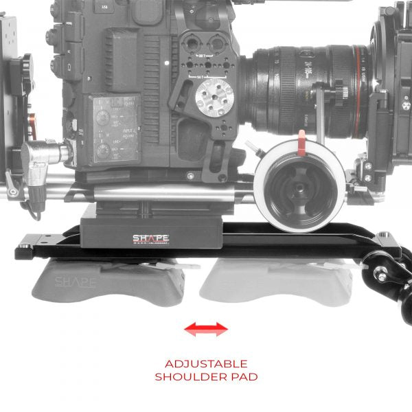 SHAPE ARRI Dovetail Shoulder Mount with Handles