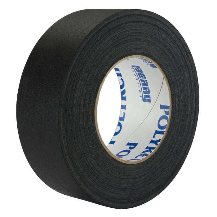 Polyken 2'' Black Gaffers Cloth Tape (48mm x 50m)