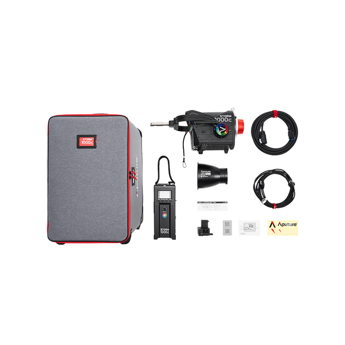 Aputure STORM 1000c w/ Wide Reflector (US)