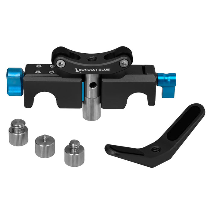 Kondor Blue Universal Lens Support Kit for LWS 15mm Rods (Raven Black)