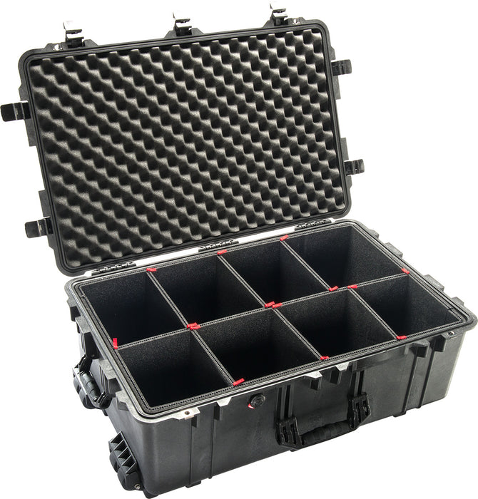 Pelican 1650TP Case with TrekPak Divider System (Black)