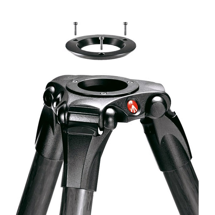 Manfrotto MPRO Carbon Fibre 3-Stage Video Tripod w/100mm Bowl