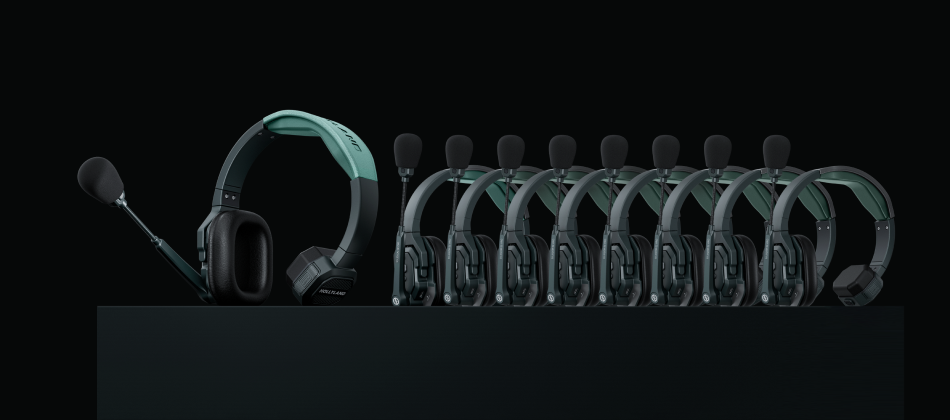Hollyland Solidcom SE Pro - 9S 9-Person Noise Cancelling Headset Intercom