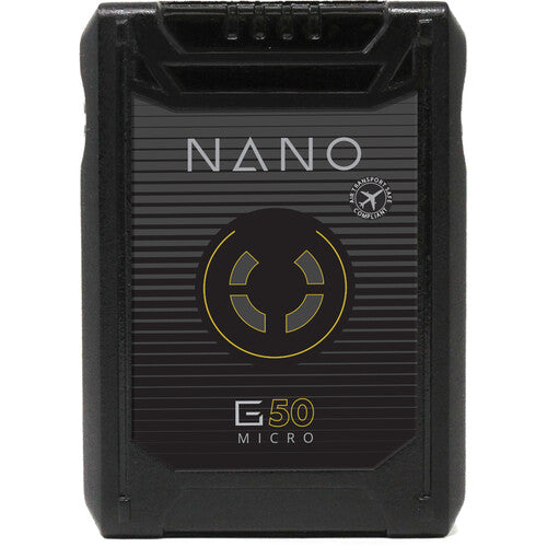 Core SWX NANO Micro 50 Lithium-Ion Battery (Gold Mount)