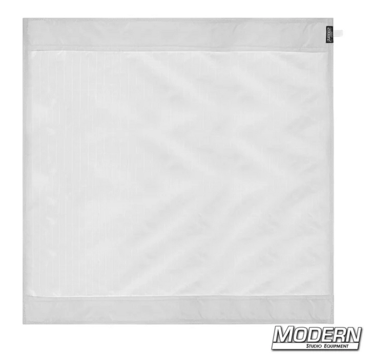 Modern Studio 8' Wag Flag Fabric - Silent 1/4 Grid Cloth, Without Frame