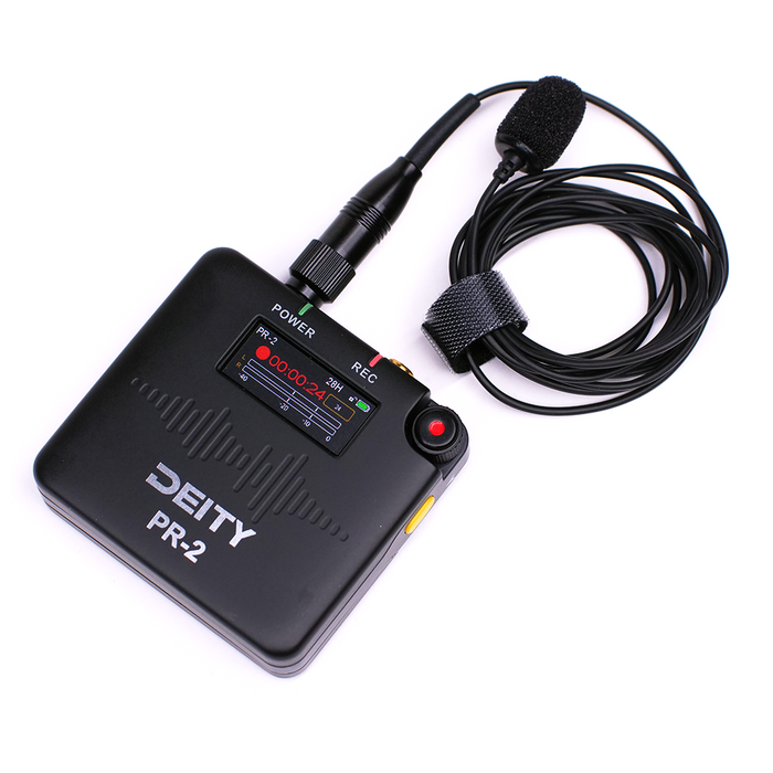 Deity PR-2 Stereo Pocket Recorder with Lavalier Mic(Global)