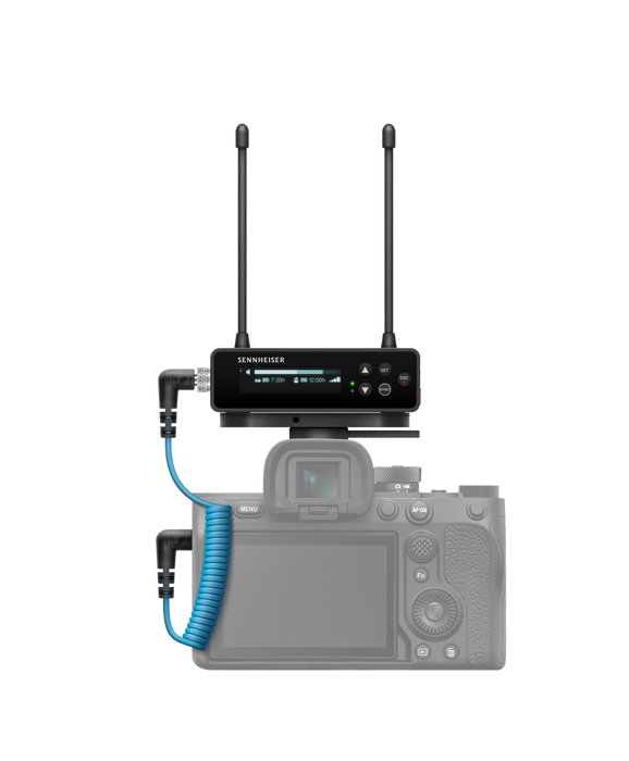 Sennheiser EW-DP ENG Camera Mount Digital Wireless Combo Mic System (Q1-6: 470-526 MHz)