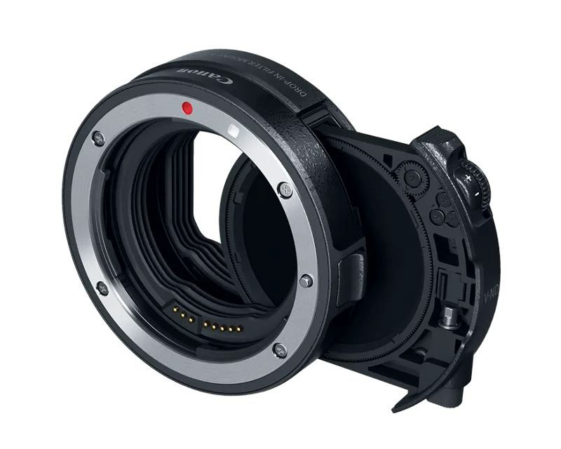 Canon Drop-In Filter Mount Adapter EF-EOS R with Variable ND Filter