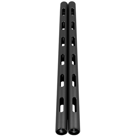 Kondor Blue PPSH 15mm Rods (Pair, Black, 12")