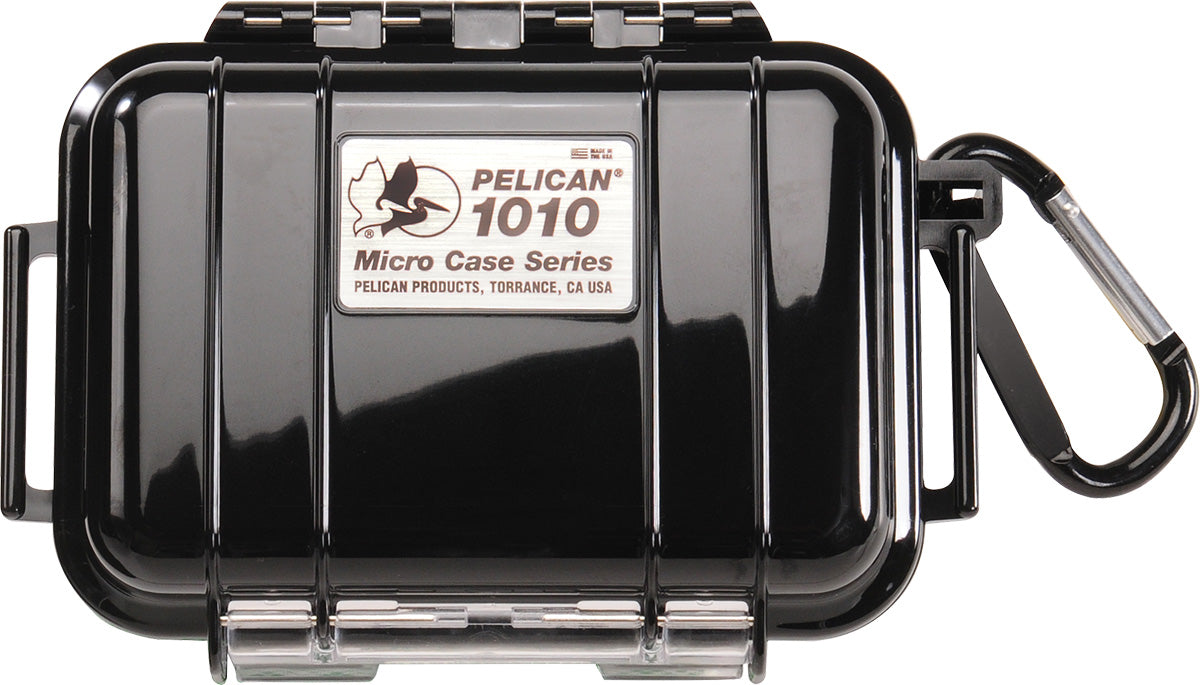 Pelican 1010 Micro Case (Black Black)