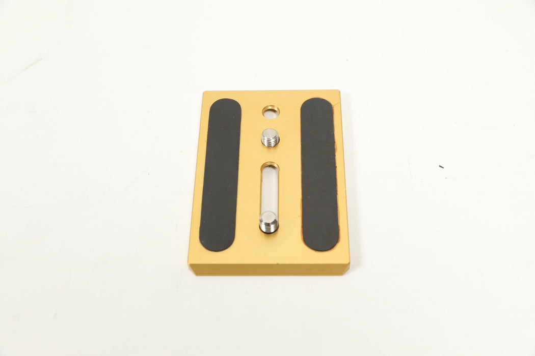 Cartoni AH888 Camera Plate (Euro-Large) w/ (2) 3/8-16" Screws  (USED)