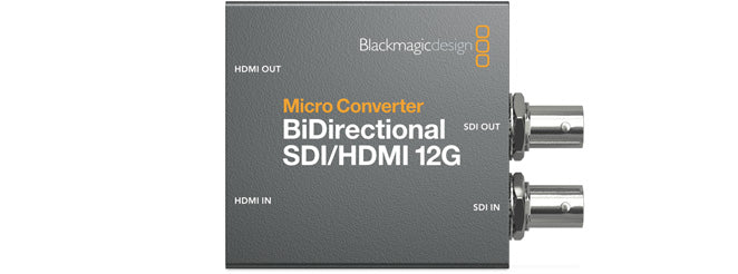 Blackmagic Design Micro Converter BiDirectional SDI/HDMI 12G w/o PSU