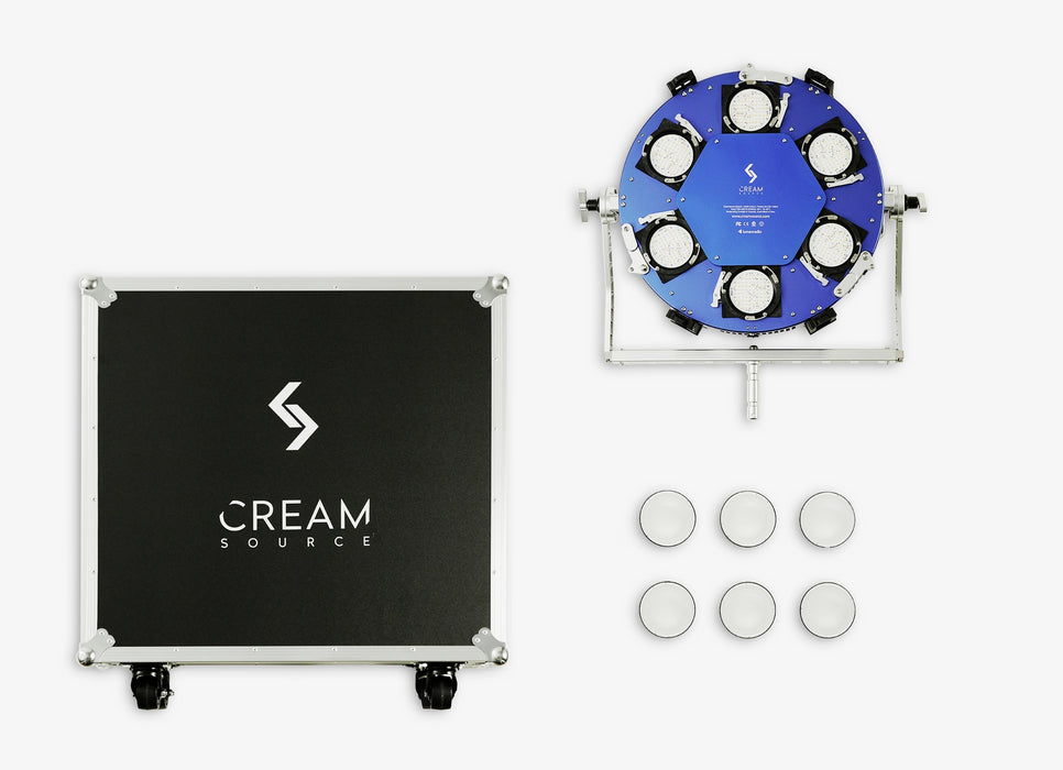 Creamsource SpaceX 1200W Colour Pro Kit with Hardcase & Optics