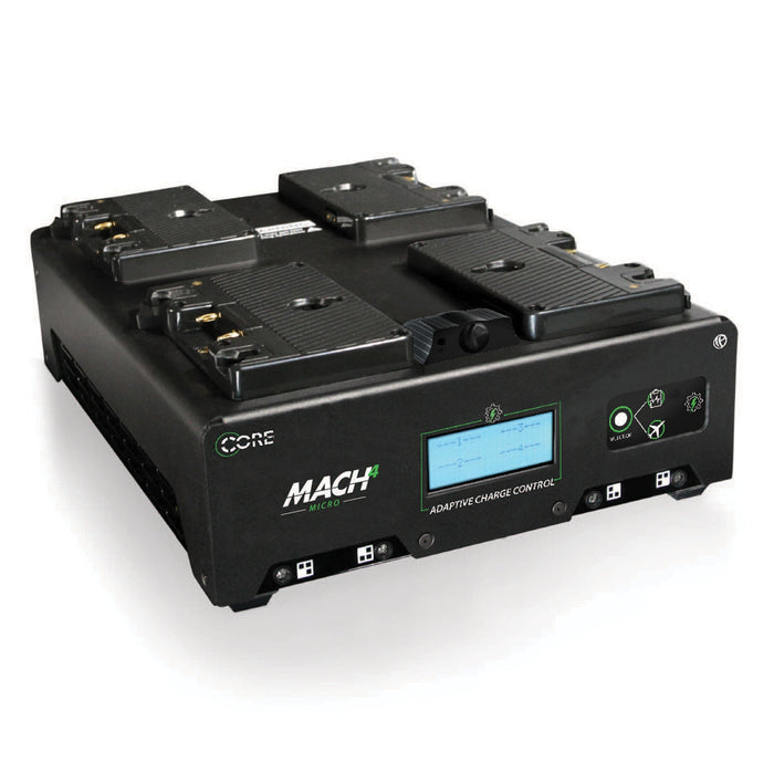 Core SWX Mach4 Micro Four-Position Battery Charger (Gold Mount)