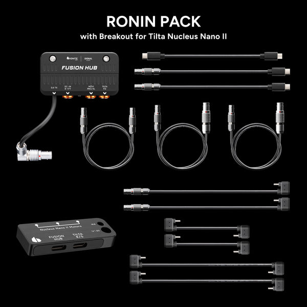 Ignite Digi FUSION HUB for DJI Transmission (Ronin Pack w/ Nano II Breakout)