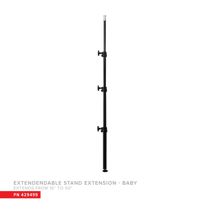 Matthews Extendable Baby Stand Extension (Black)