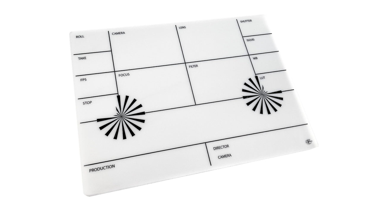 English Stix Siemens Star Testing Slate