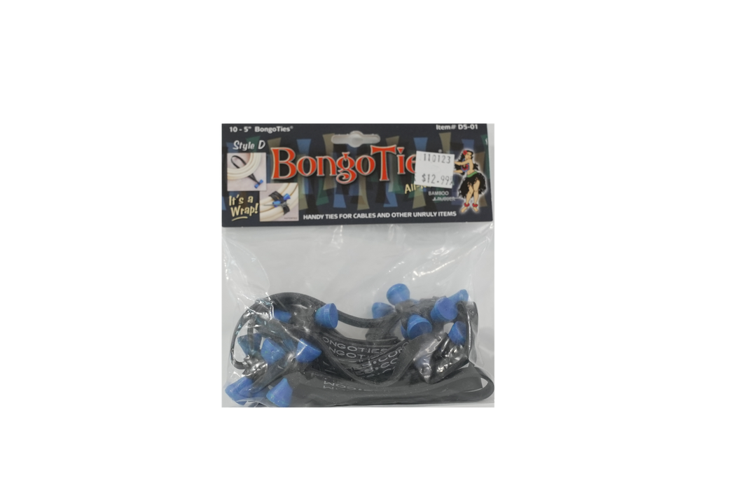 BongoTies "Azure" (10-pack)