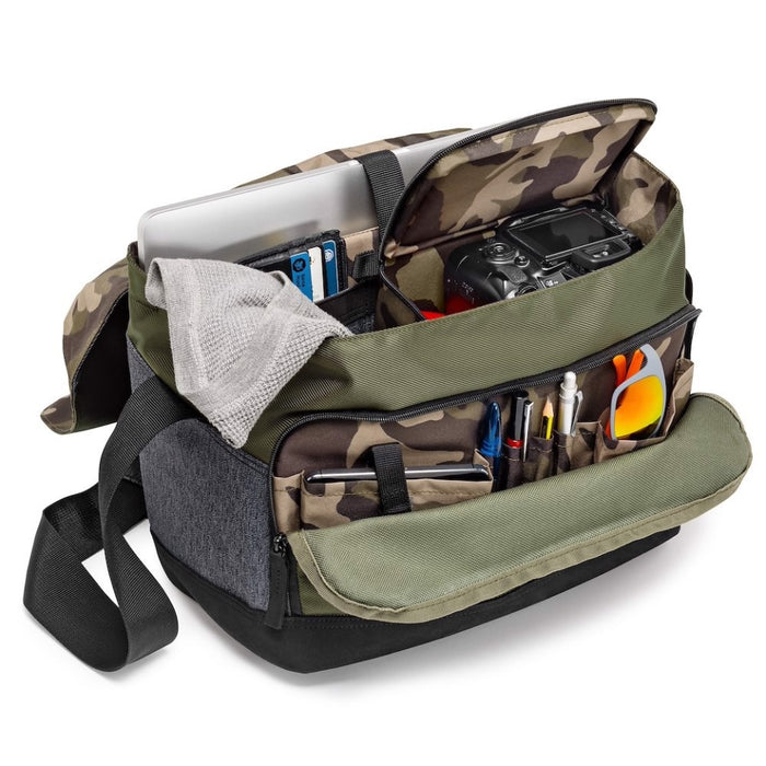 Manfrotto Street Camera Messenger I for DSLR (Green/Gray/Camo)