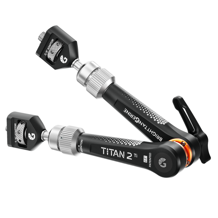 Bright Tangerine Titan Arm 2 Ti (3/8"AT - 1/4"AT) - London Fog