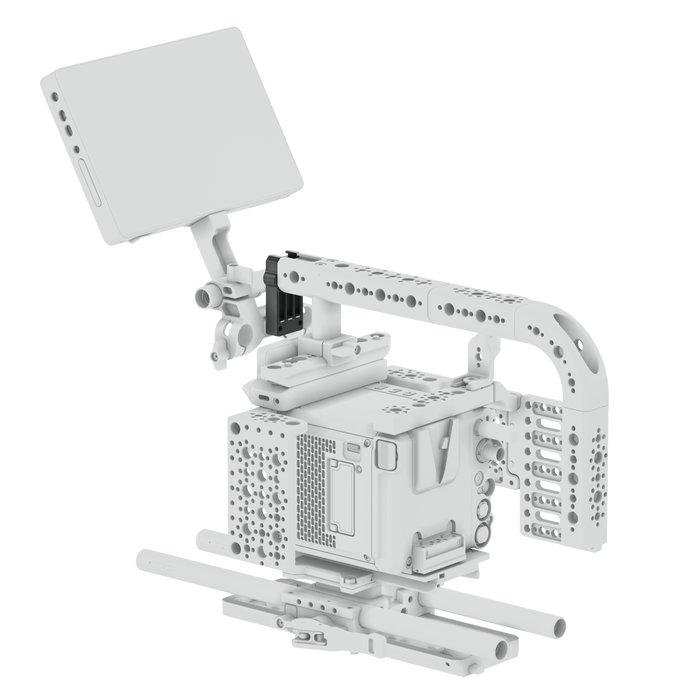 Bright Tangerine Top Handle Rod Bracket MAP M4 Mount