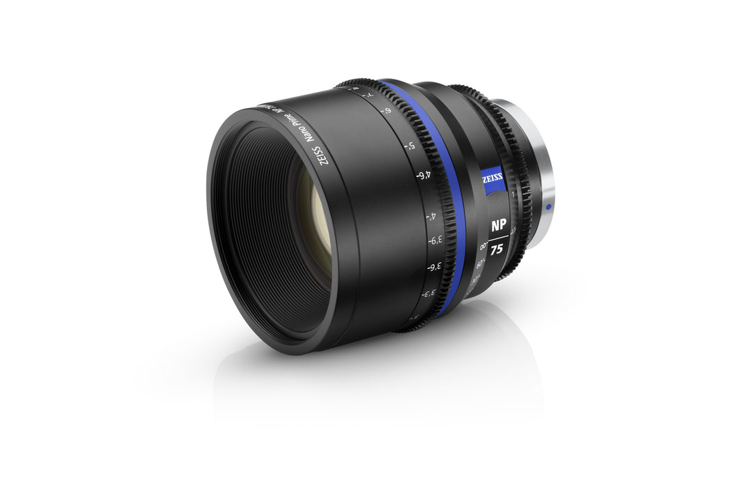 Zeiss NANO 75mm T1.5 Prime Lens (Feet)