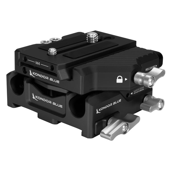 Kondor Blue 501 Adjustable Base Plate (501 QR)(Black)