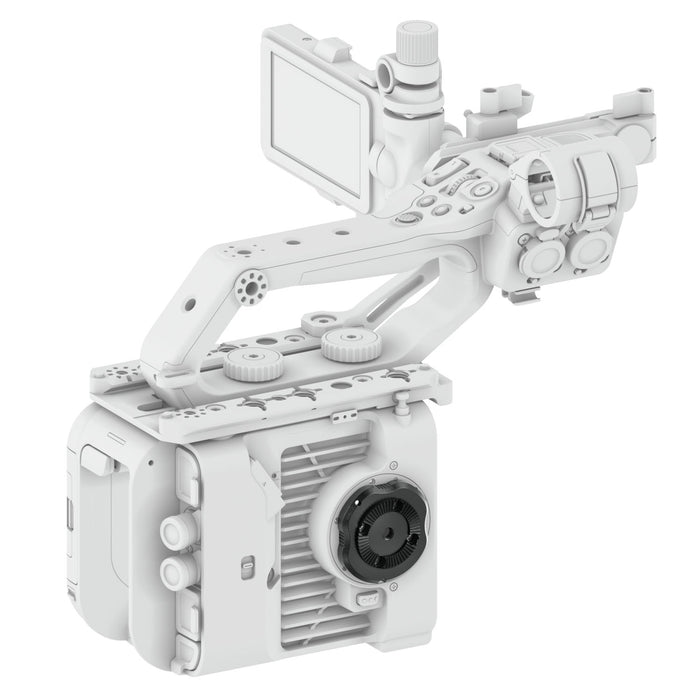 Bright Tangerine Body Rosette Adapter for Sony FX6