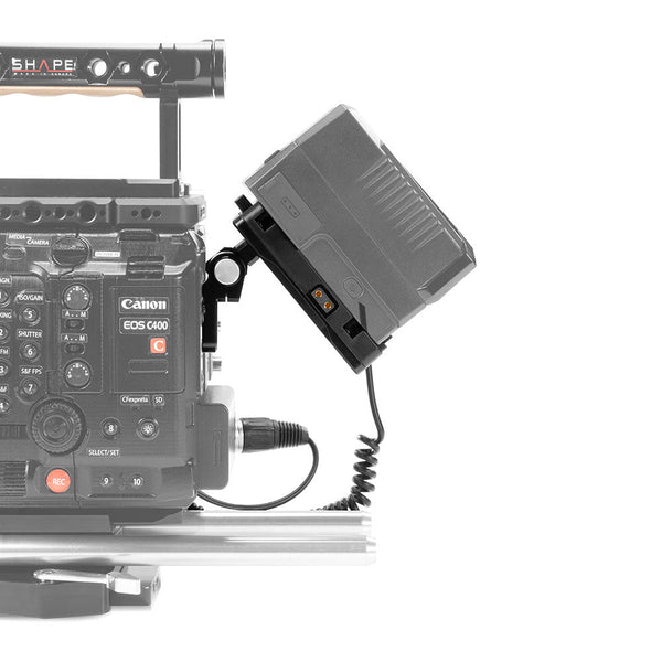 SHAPE Canon EOS C400 V-Mount Pivoting Battery Plate