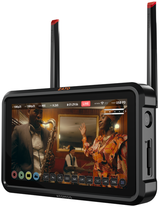 Atomos ZATO CONNECT 5.2" Network-Connected Video Monitor & Recorder 1080p60