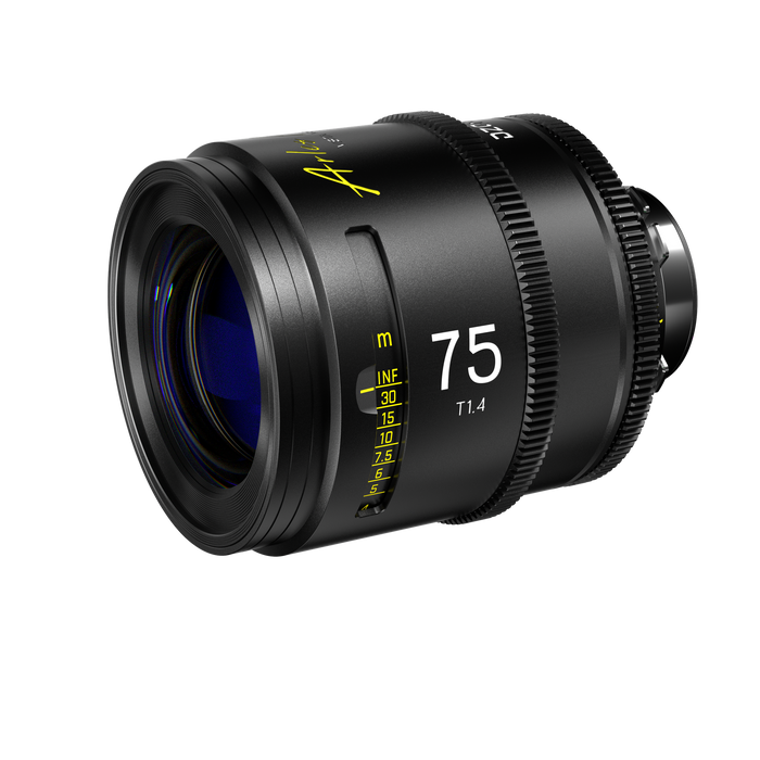 DZOFilm Arles 75mm T1.4 FF/VV Prime Cine Lens (PL mount, feet)