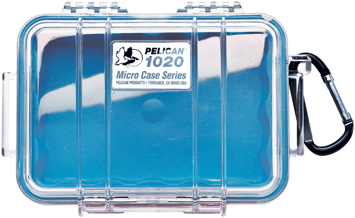 Pelican 1020 Micro Case (Clear Blue)