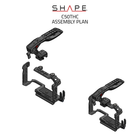 Shape Creator Camera Cage Kit for Canon C50