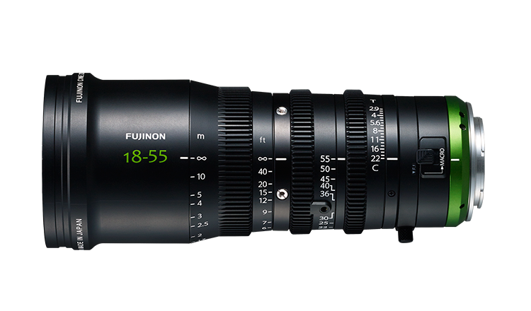 Fujinon MK18-55mm T2.9 M4/3 Lens