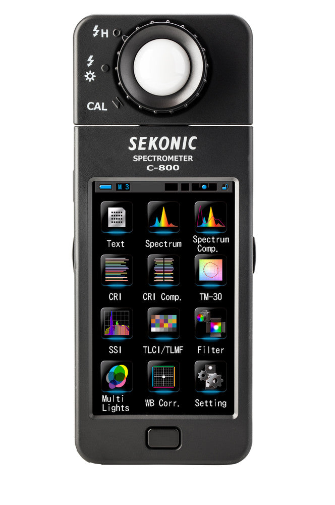 Sekonic C‐800 Spectro Meter Colour Meter — Lorne Lapham Sales and Rentals