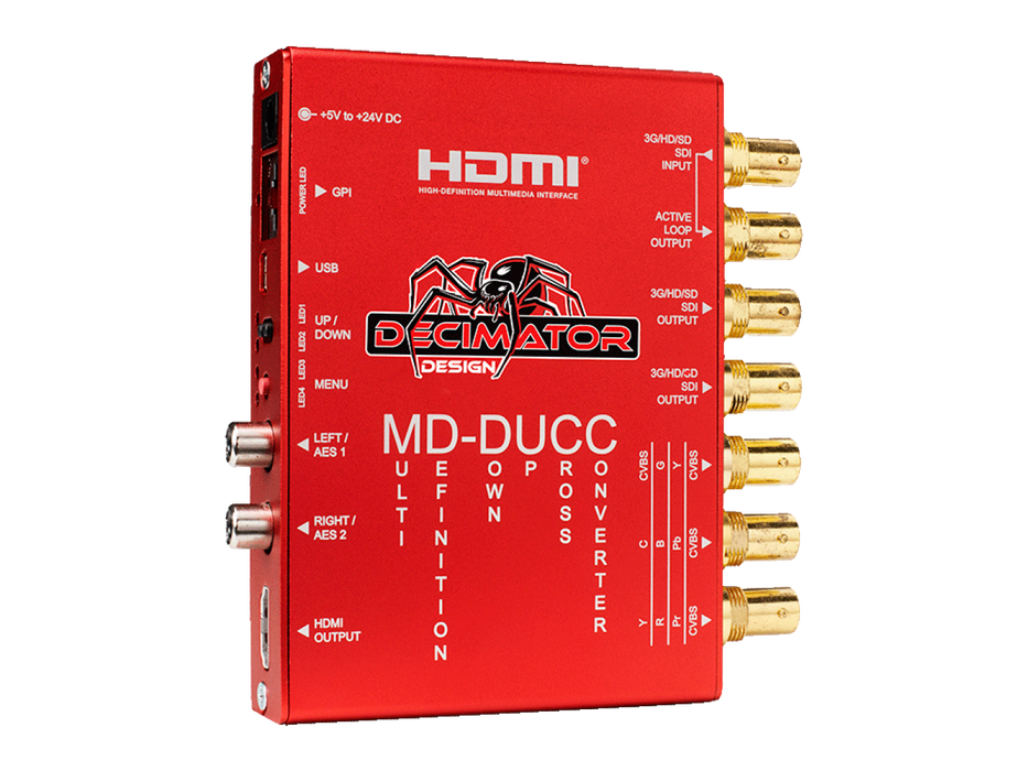 Decimator MD-DUCC Multi-Definition Down Up Cross Converter